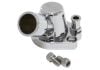 Aeroflow Billet Thermostat Housing Chrome 
