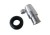 Aeroflow Billet PCV Valve with -6ANPolished Finish