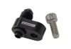 Aeroflow -4AN Water Cross-Over Adapter Black 