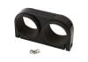 Aeroflow Dual Billet Fuel Pump Bracket Black 