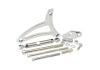 Aeroflow Standard Mount Billet Alternator Bracket Polished Finish 