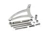 Aeroflow Standard Mount Billet Alternator Bracket Polished Finish 