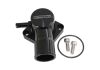Aeroflow Billet Aluminium Swivel Thermostat Housing Black