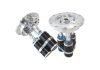 Aeroflow Billet Triple Fuel Pump Hanger Polished 