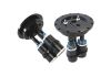 Aeroflow Billet Triple Fuel Pump Hanger Black 