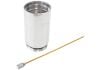 Aeroflow AF64-4373 Universal Catch Can Extension Air/Oil Separator Diesel Silver