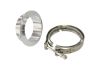 Aeroflow Turbine Outlet Flange & V-Band Aluminium 