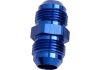 Aeroflow Male Flare Union -4AN Blue
