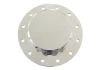 Aeroflow Screw-On Billet Fuel Cell Cap Assembly Polished Finish With Bolts & Gasket