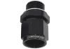 Aeroflow Metric To Female AN Swivel Adapters Black M12 x 1.5 to -8AN