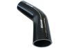 Aeroflow 45 Silicone Hose 2-1/2in 63mm ID Gloss black 5-1/2in 140mm