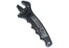 Aeroflow Aluminium Adjustable Grip Spanner Black