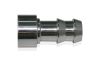 Aeroflow Weld-On Push Lock Barb Fitting 3/8in Aluminium