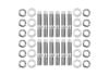 Aeroflow Ttianium 6 Point Hex Header Stud Kit suit Ford Falcon with Inline 6 Cylinder Barra Engine AF3699-1401