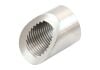Aeroflow 45 DEG Notched Weld-On M18 x 1.50mm Oxygen Sensor Bung AF987SS