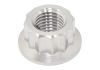 Aeroflow M10 x 1.25mm Titanium 12-Point Nut Natural Finish 1pc AF3503-0010