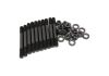 Aeroflow Mitsubishi 4G63 2 Bolt Main Stud Kit fits 2007 and Earlier 12-Point Nuts and 8740 Grade Material AF37-2250