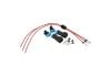Aeroflow 3 Wire Electrical Terminal Bulkhead 1pc with Positive Red Wires to fits Aeroflow Billet Triple Pump Hanger AF49-4047
