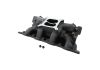 Aeroflow Ford 351 Cleveland Air Gap Dual Plane Intake Manifold Black Finish 1500 6500 RPM Square Bore Carburetor Pad Non-EGR fits both 2V and 4V AF6210-2002