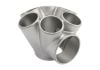 Aeroflow 6 into 1 Round Turbo Merge Collector V-Band Flange 50mm Wastegate Hole Cast 304 fits Boosted 4849 to 6862 V-Band Flange AF8307-4000