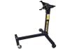 Aeroflow Engine Stand H-Frame 1000lb 453kg max load 4 wheels Black Powder Coated Finish