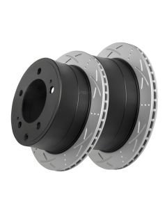 Bendix BR794 ULT4WD Pair Ultimate Brake Disc Rotor Slotted & Dimpled ...