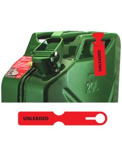 Fuel Safe Fuel Can Tag Unleaded FCTRED | Automotive Superstore | Shop ...