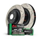 DBA Street Slotted Brake Rotors & Pads Package (DBA505S DB1376SP)