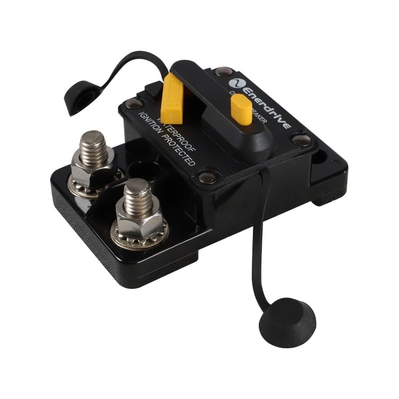Stinger SGP90801 80 Amp Circuit Breaker - 12V DC Manual Reset