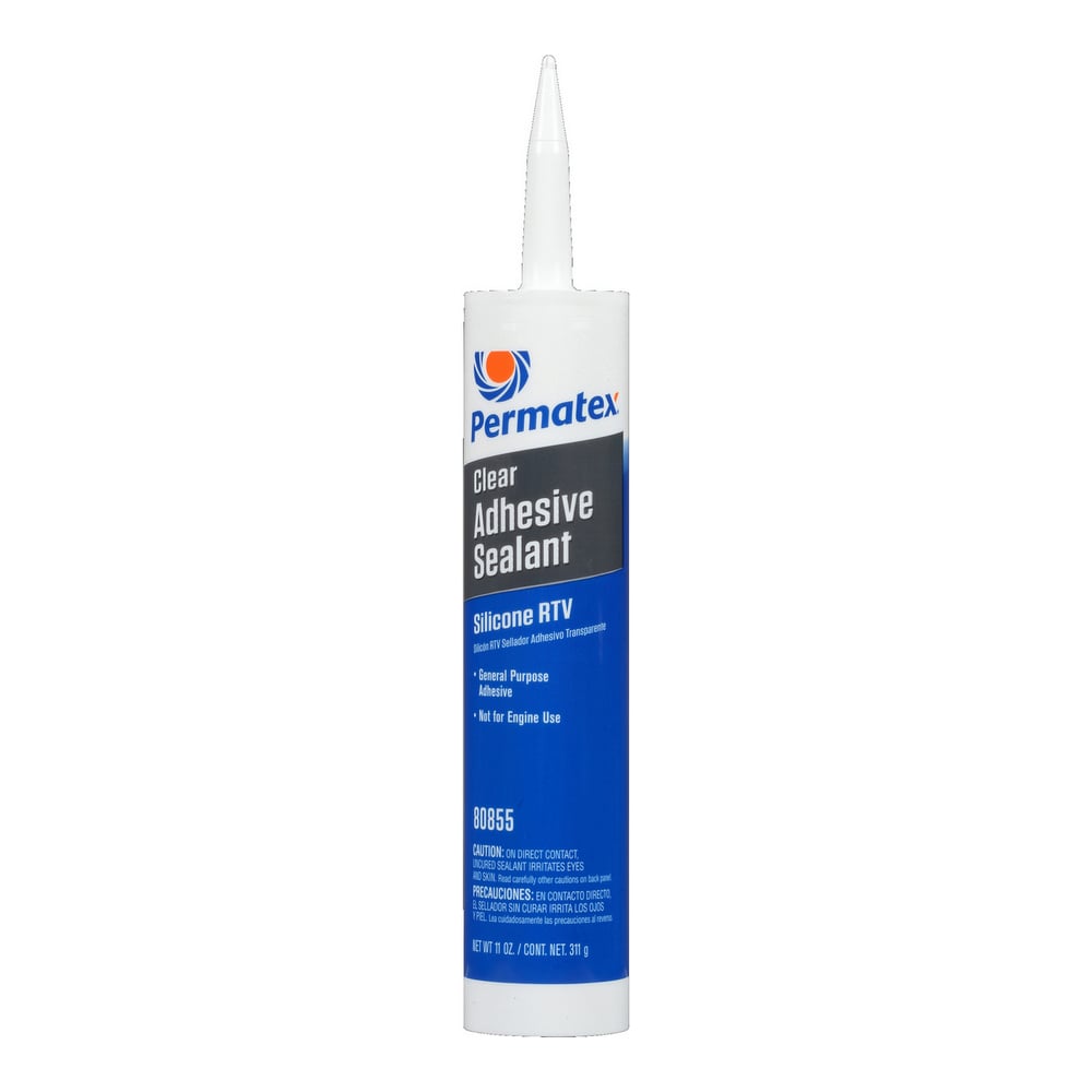 Permatex Clear RTV Silicone Adhesive Sealant 80855 | Automotive