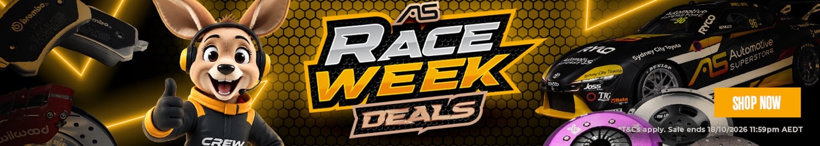 Race Week Deals
