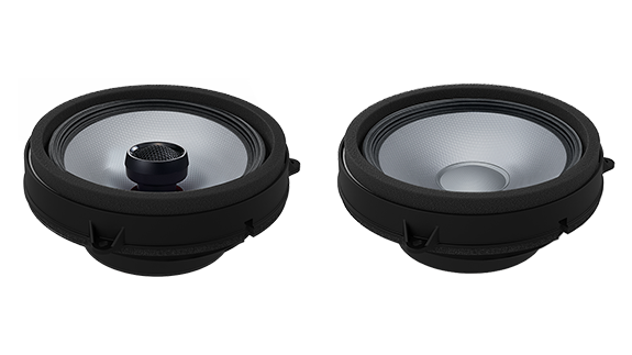 Natural Sound 3&Prime; Mid-Tweeter Configuration