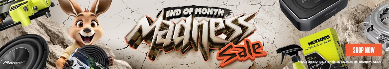 End Of Month Madness Sale