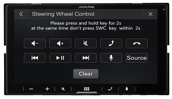 Built-in Learning Steering Controls