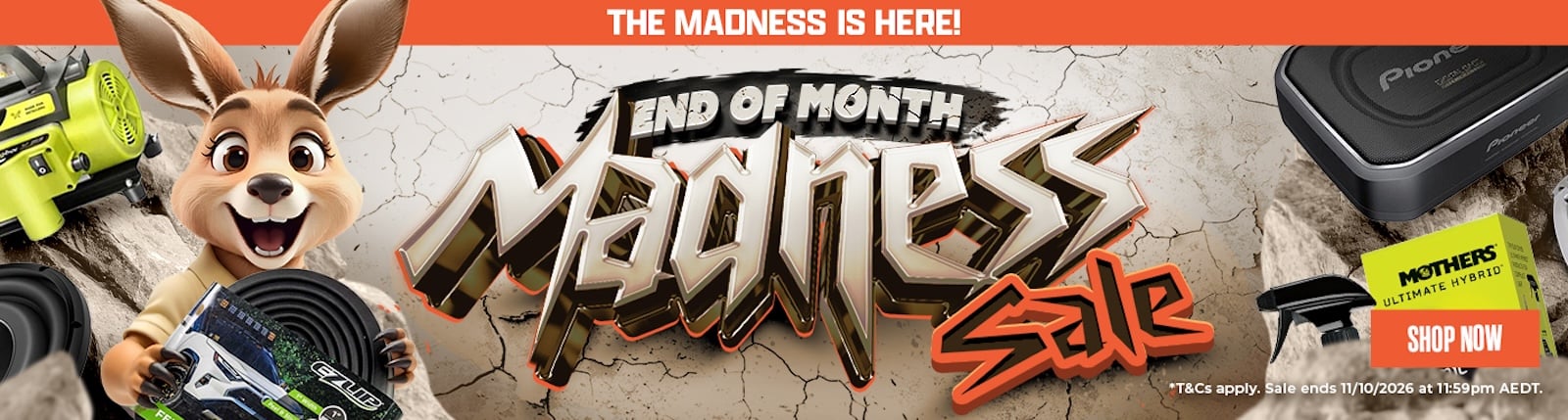 End Of Month Madness Sale
